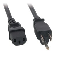 Main product image for IEC 10 ft. AC Power Cord Black 14/3 110-172